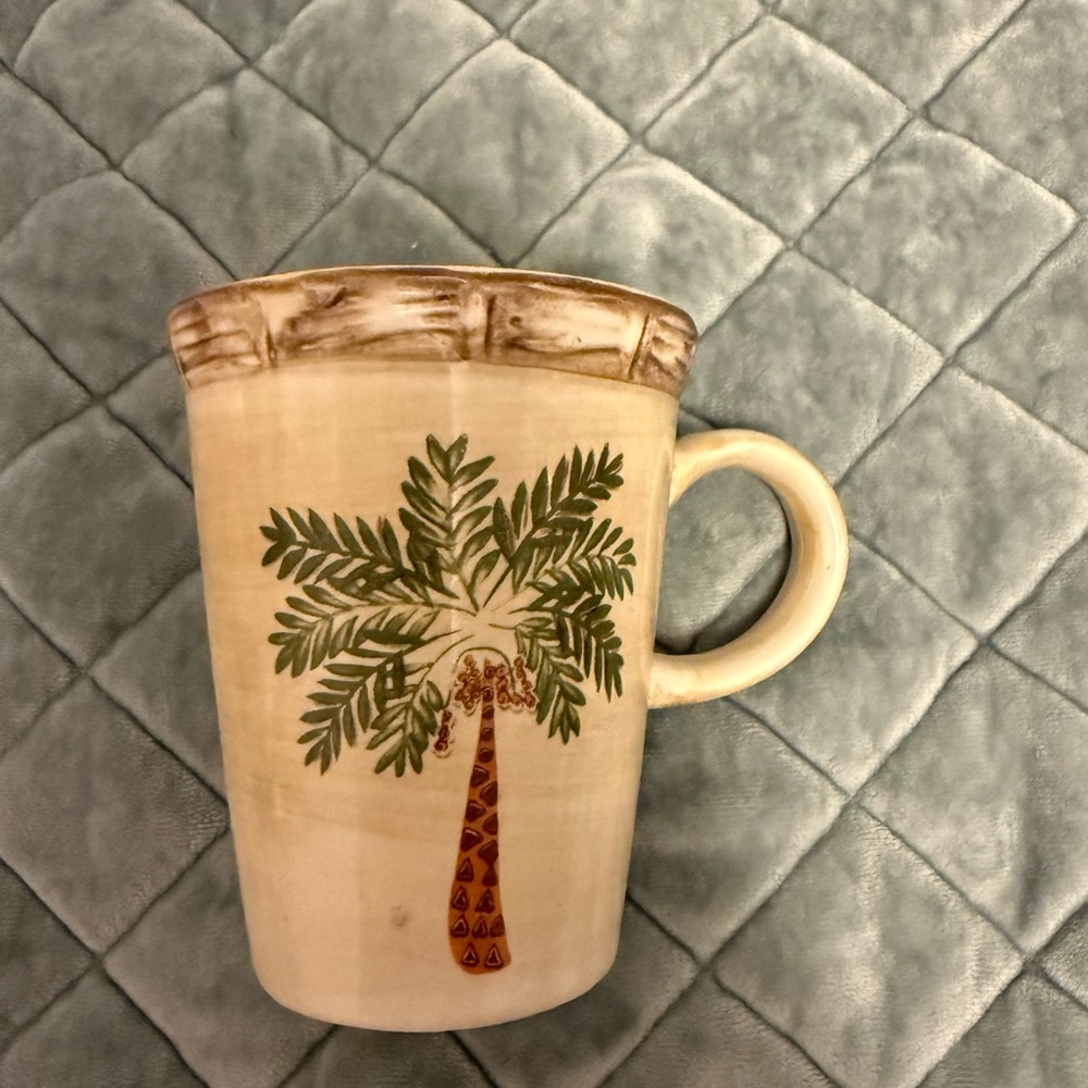 Palm Tree Ceramic Mug